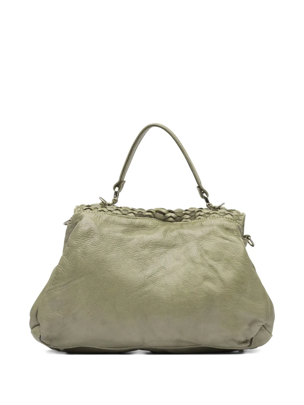 Плетеная кожаная сумка-тоут Giancarlo Nevola Reptile's House, зеленый
Плетеная кожаная сумка-тоут Giancarlo Nevola Reptile's House, зеленый