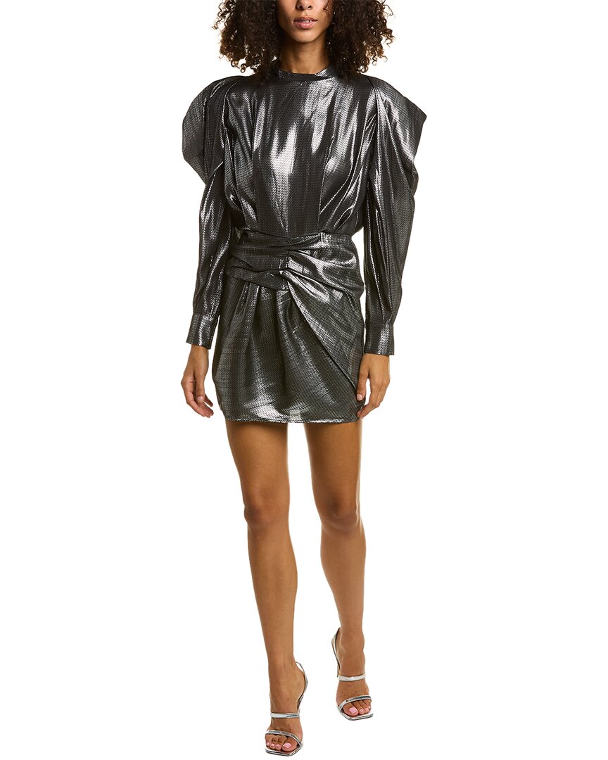 Мини-платье IRO Kapena из шелковой смеси, черный
Мини-платье IRO Kapena из шелковой смеси, черный