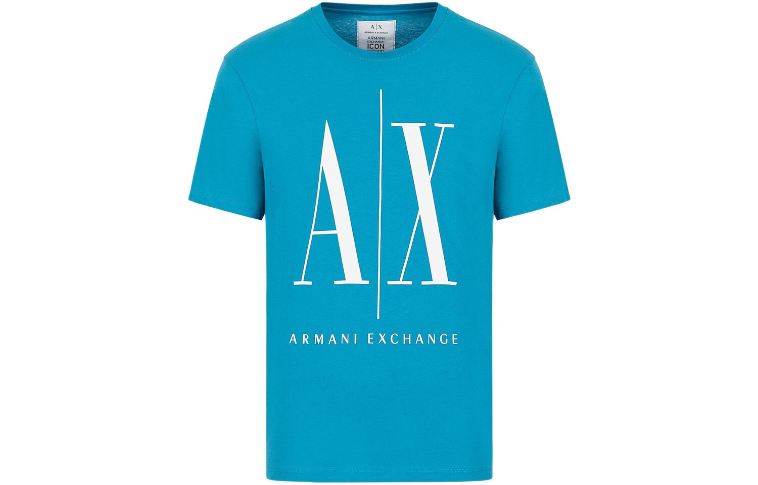 Футболка мужская бирюзовая Armani Exchange, голубой
Футболка мужская бирюзовая Armani Exchange, голубой