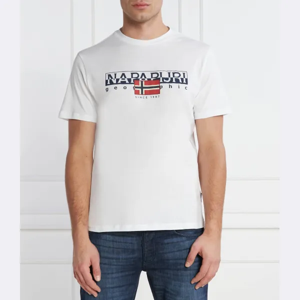 Футболка стандартного кроя Napapijri, белый
Футболка стандартного кроя Napapijri, белый