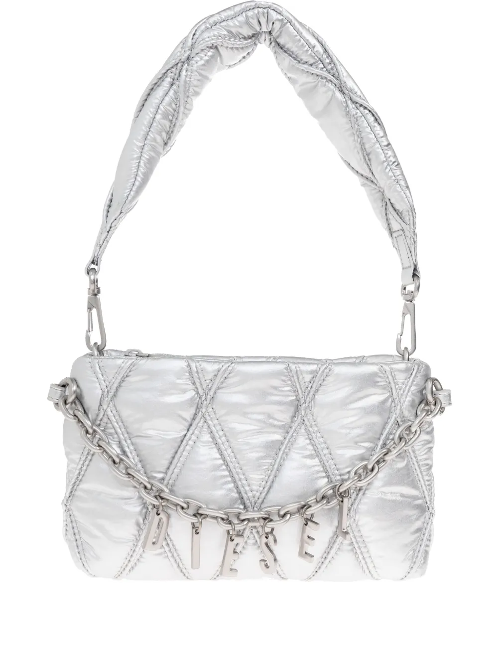 Стеганая сумка-клатч Charm-D DIESEL, серый
Стеганая сумка-клатч Charm-D DIESEL, серый