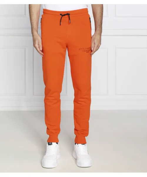 Брюки Regular fit Karl Lagerfeld, оранжевый 
Брюки Regular fit Karl Lagerfeld, оранжевый