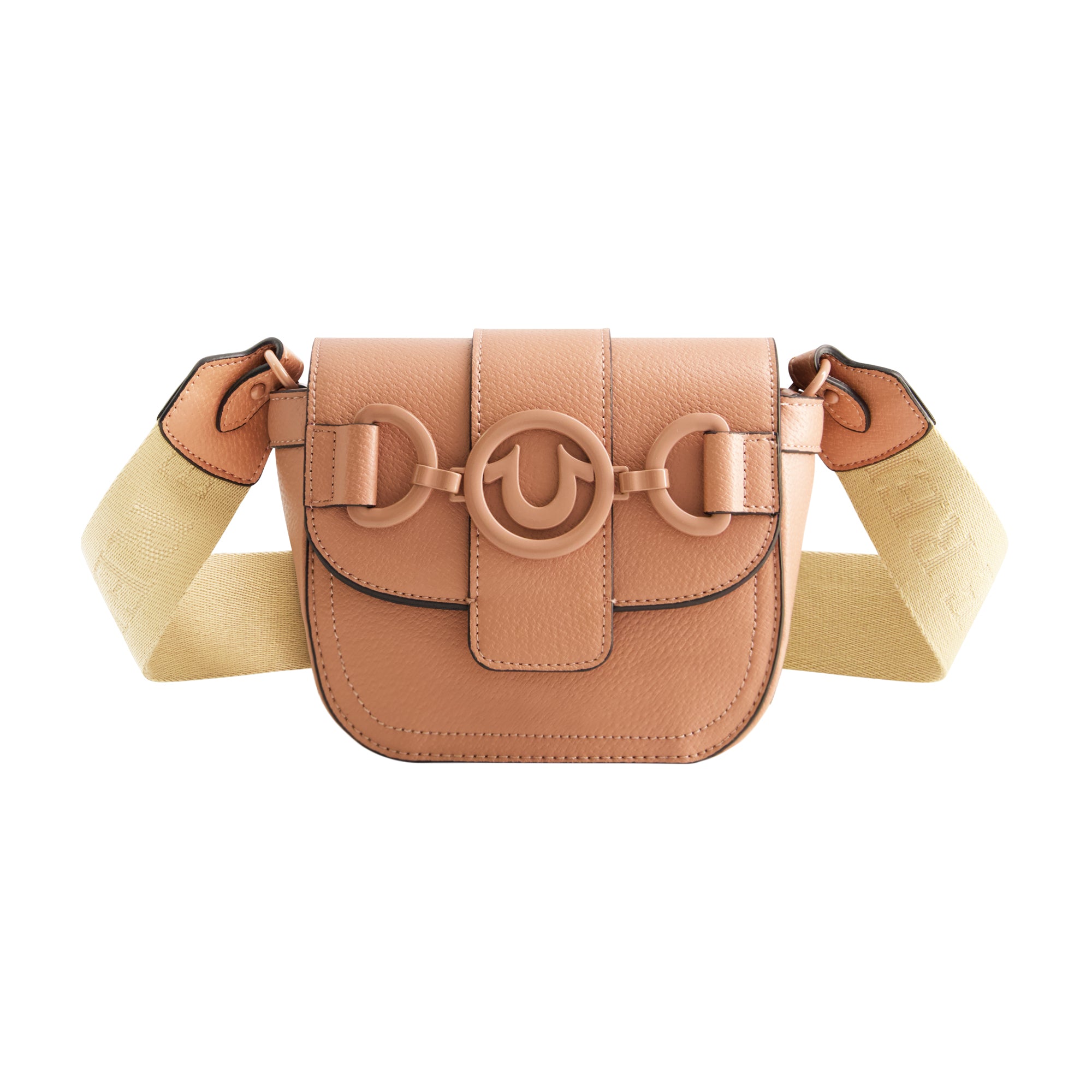 Мини-сумка через плечо с покрытием True Religion, розовый
Мини-сумка через плечо с покрытием True Religion, розовый