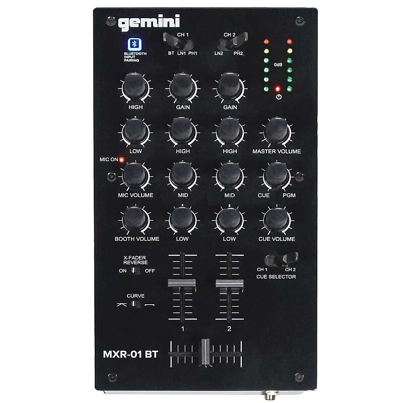 Микшер Gemini MXR-01BT
Микшер Gemini MXR-01BT