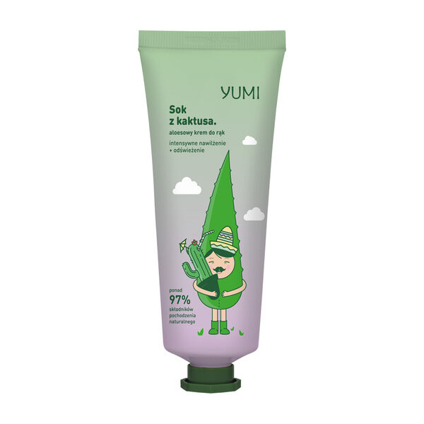 Крем для рук с алоэ, 75 мл Yumi Aloe sok z kaktusa
Крем для рук с алоэ, 75 мл Yumi Aloe sok z kaktusa