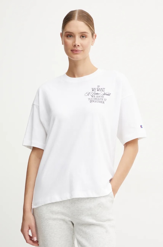 Хлопковая футболка Champion, белый
Хлопковая футболка Champion, белый