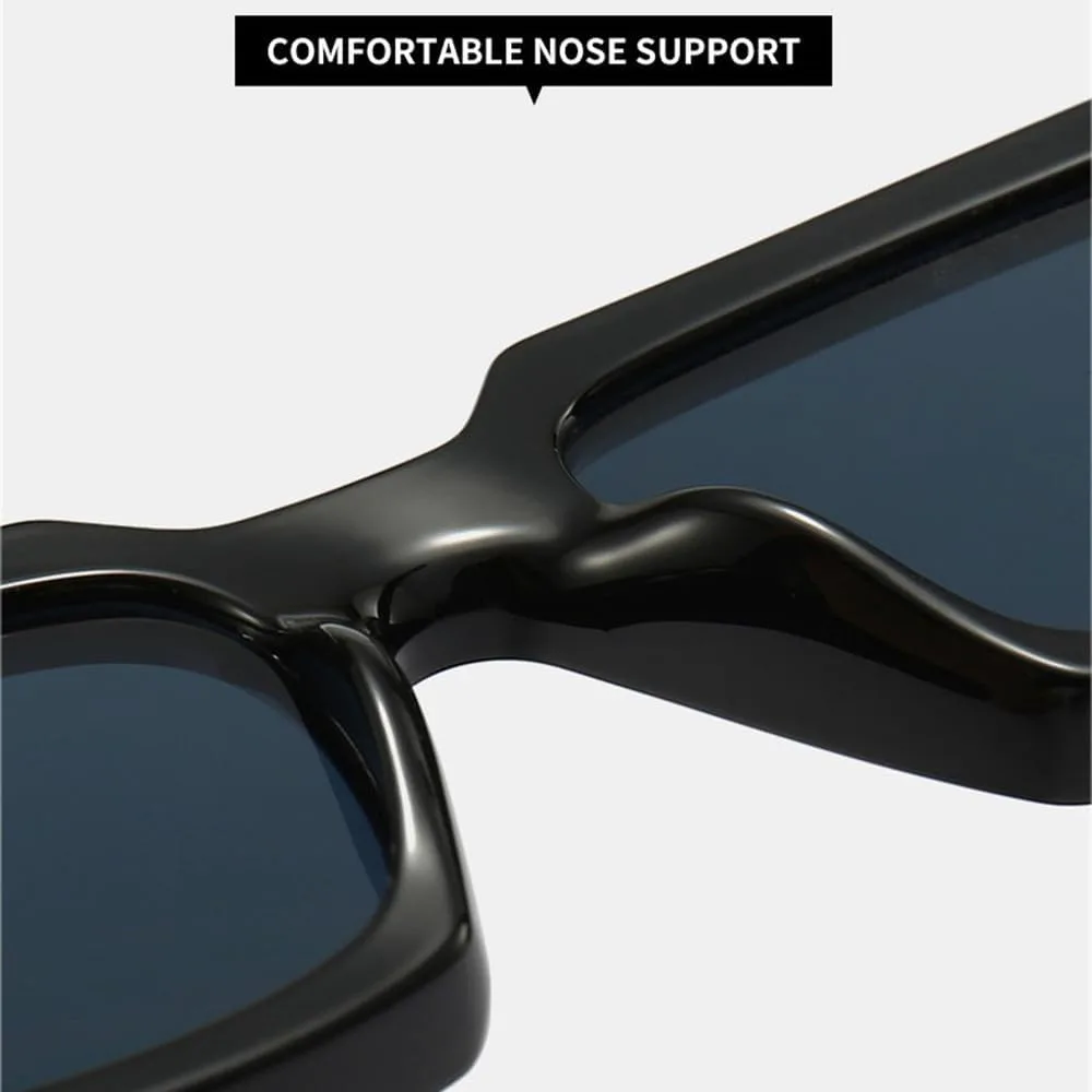 Популярные модные квадратные двухцветные панк-солнцезащитные очки для мужчин, винтажные сине-оранжевые очки, женские солнцезащитные очки UV400 WNCKSQ, Black Gray
Популярные модные квадратные двухцветные панк-солнцезащитные очки для мужчин, винтажные сине-оранжевые очки, женские солнцезащитные очки UV400 WNCKSQ, Black Gray