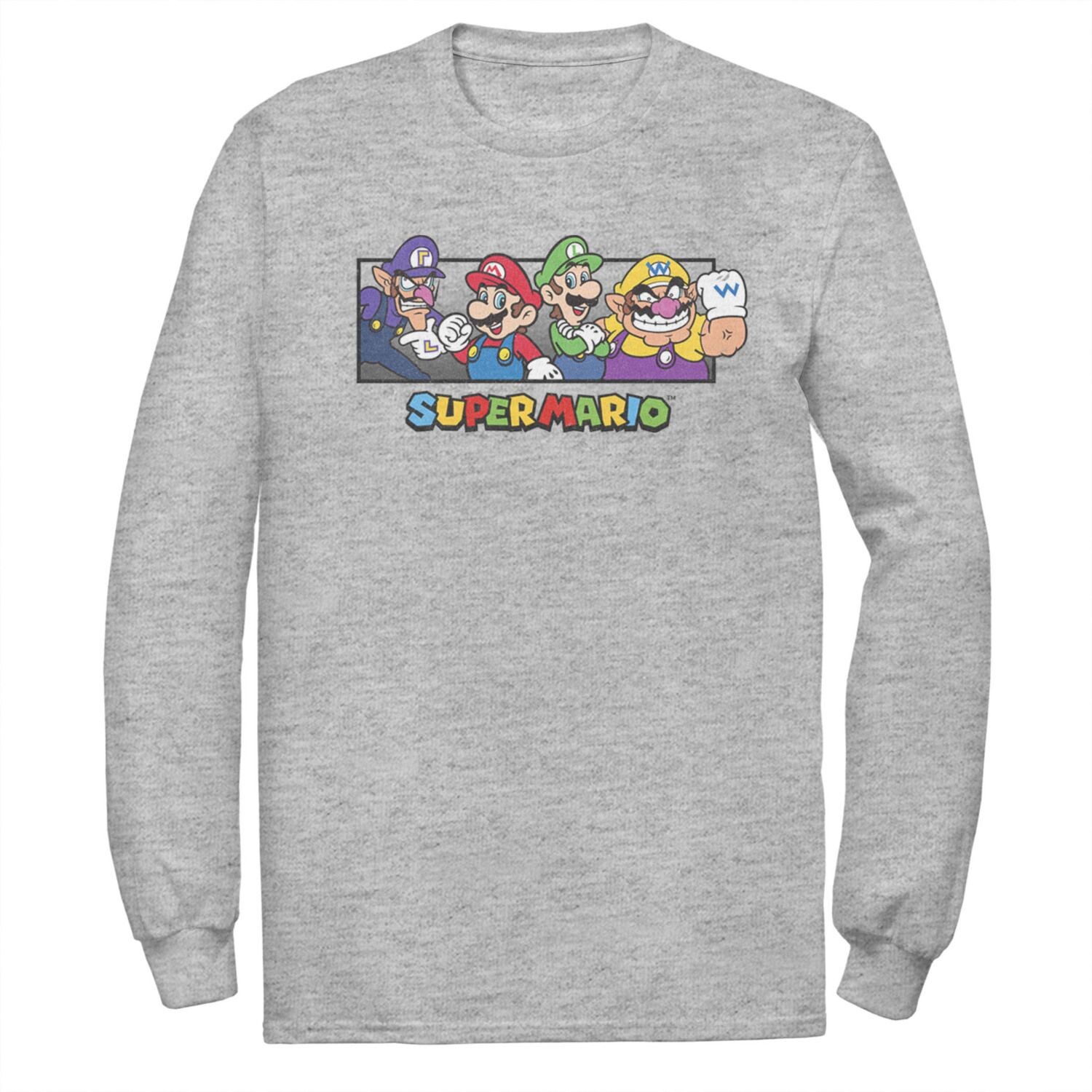 Мужская футболка с портретом и коллажем персонажей Super Mario Bros. Licensed Character
Мужская футболка с портретом и коллажем персонажей Super Mario Bros. Licensed Character