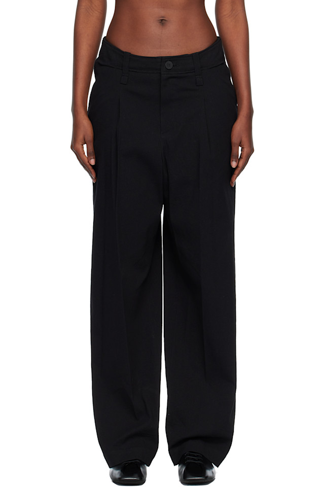 Брюки, похожие на рубашку Issey Miyake, черный
Брюки, похожие на рубашку Issey Miyake, черный