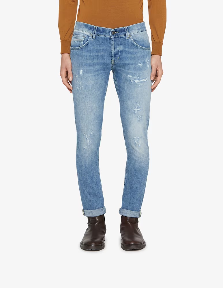 Джордж средние темные джинсы Dondup, светло-голубой
Джордж средние темные джинсы Dondup, светло-голубой