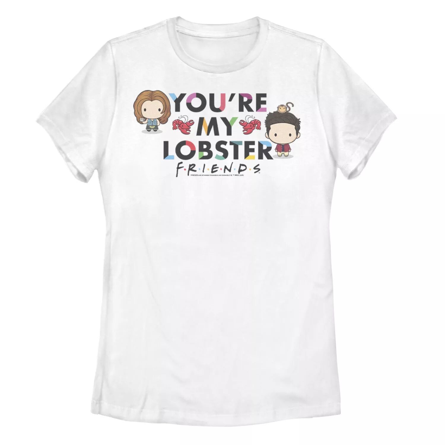 Футболка с изображением чиби «Друзья юниоров: ты мой лобстер» Licensed Character
Футболка с изображением чиби «Друзья юниоров: ты мой лобстер» Licensed Character