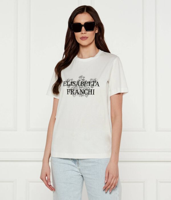 Футболки Regular fit Elisabetta Franchi, белый
Футболки Regular fit Elisabetta Franchi, белый
