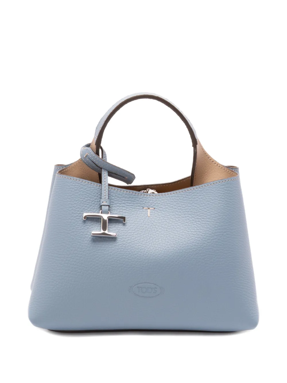 Сумка-тоут из кожи с подвеской в виде буквы "T" Tod'S, синий
Сумка-тоут из кожи с подвеской в виде буквы "T" Tod'S, синий