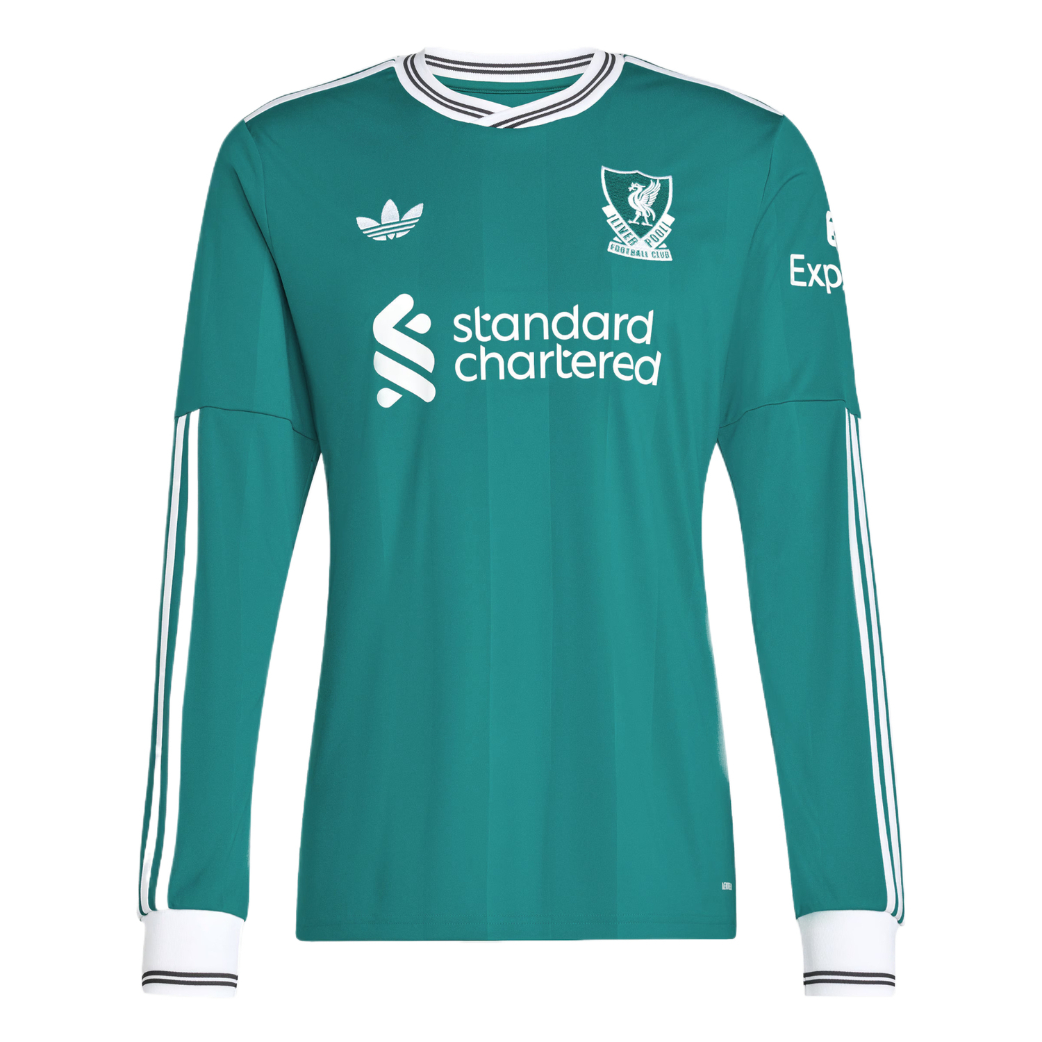 Футболка Liverpool FC 25/26 с длинными рукавами, третья форма Adidas Originals, зеленый
Футболка Liverpool FC 25/26 с длинными рукавами, третья форма Adidas Originals, зеленый