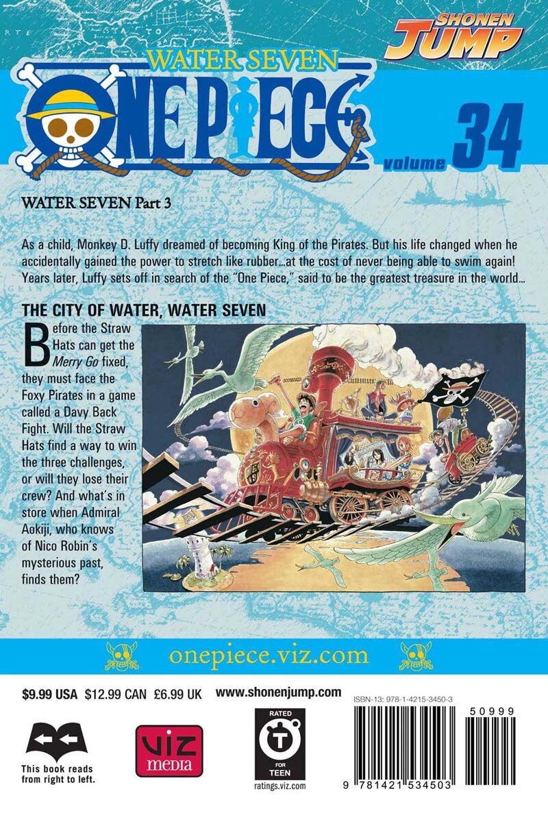 Манга One Piece Manga Volume 34
Манга One Piece Manga Volume 34