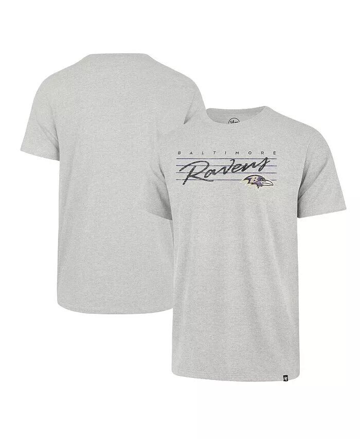 Мужская серая рваная футболка Baltimore Ravens Downburst Franklin '47 Brand, серый
Мужская серая рваная футболка Baltimore Ravens Downburst Franklin '47 Brand, серый