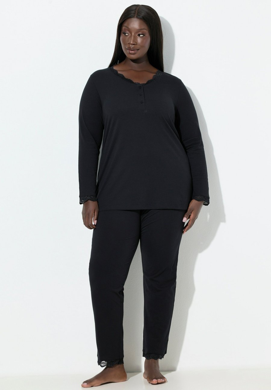 Пижамный комплект Ulla Popken SET, Black
Пижамный комплект Ulla Popken SET, Black