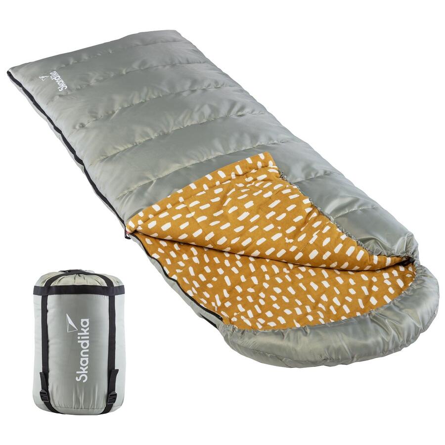 SKANDIKA Спальный мешок Dundee - 3 сезона до -20°C - 220x80 см - молния слева
SKANDIKA Спальный мешок Dundee - 3 сезона до -20°C - 220x80 см - молния слева