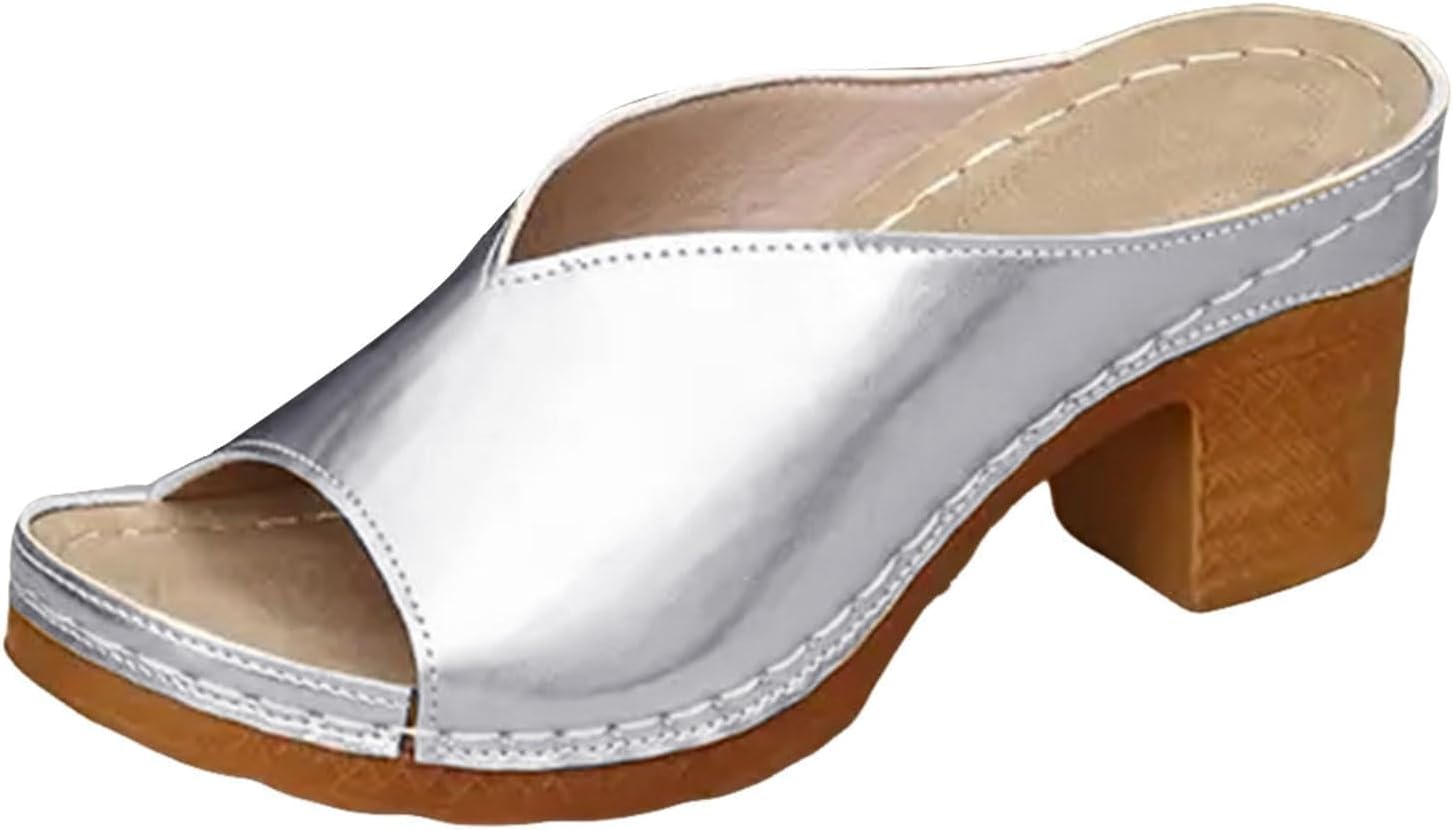 Женские летние сандалии ZWRXW, легкие удобные слайды на танкетке, элегантные сандалии с высокой платформой и открытым носком, для свадеб, вечеринок и выпускных, серебро
Женские летние сандалии ZWRXW, легкие удобные слайды на танкетке, элегантные сандалии с высокой платформой и открытым носком, для свадеб, вечеринок и выпускных, серебро