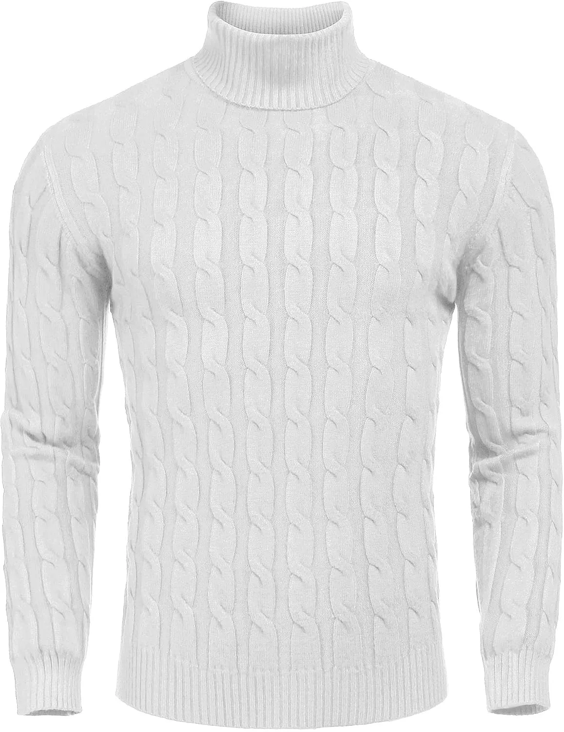 COOFANDY мужской свитер с воротником-стойкой Slim Fit
COOFANDY мужской свитер с воротником-стойкой Slim Fit
