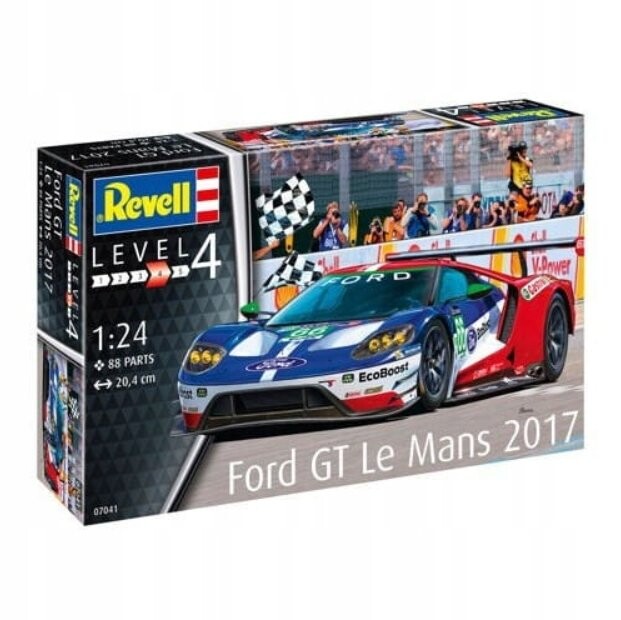 Ford GT Ле-Ман 2017, Revell 07041
Ford GT Ле-Ман 2017, Revell 07041