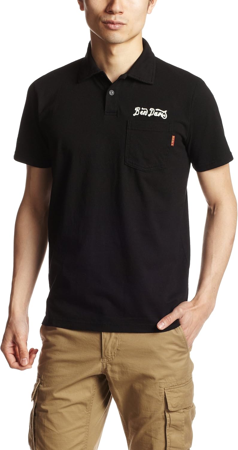 Рубашка-поло «Трудоголик» Ben Davis, черный
Рубашка-поло «Трудоголик» Ben Davis, черный