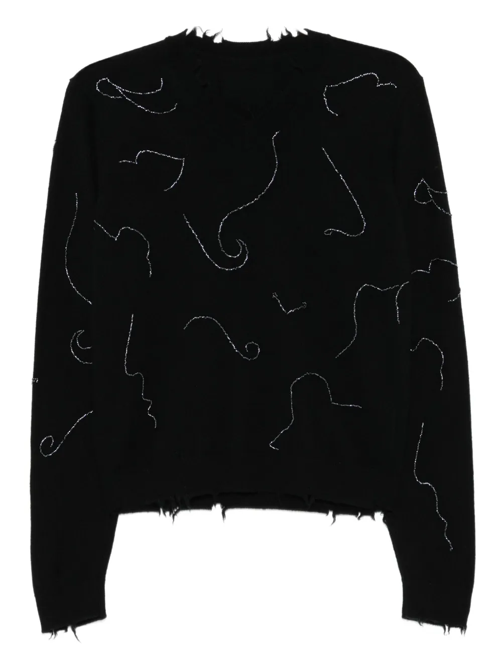 Декорированный джемпер JNBY, черный
Декорированный джемпер JNBY, черный