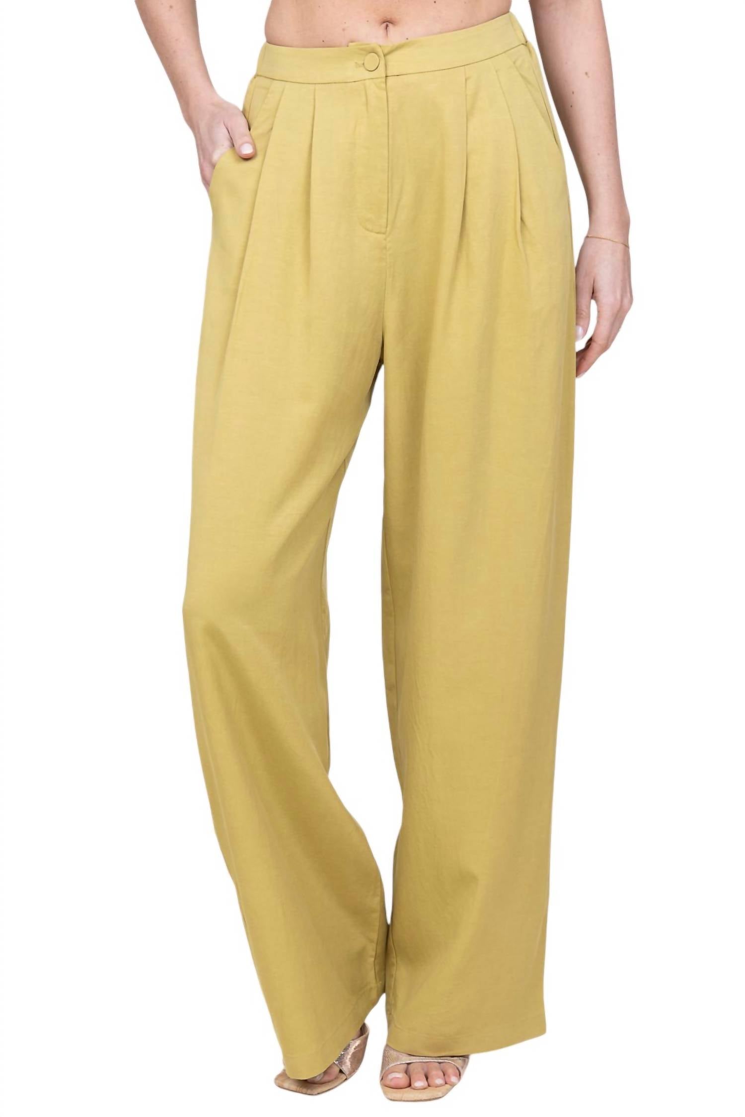 Брюки Jicky в оливковом цвете Suncoo
Брюки Jicky в оливковом цвете Suncoo