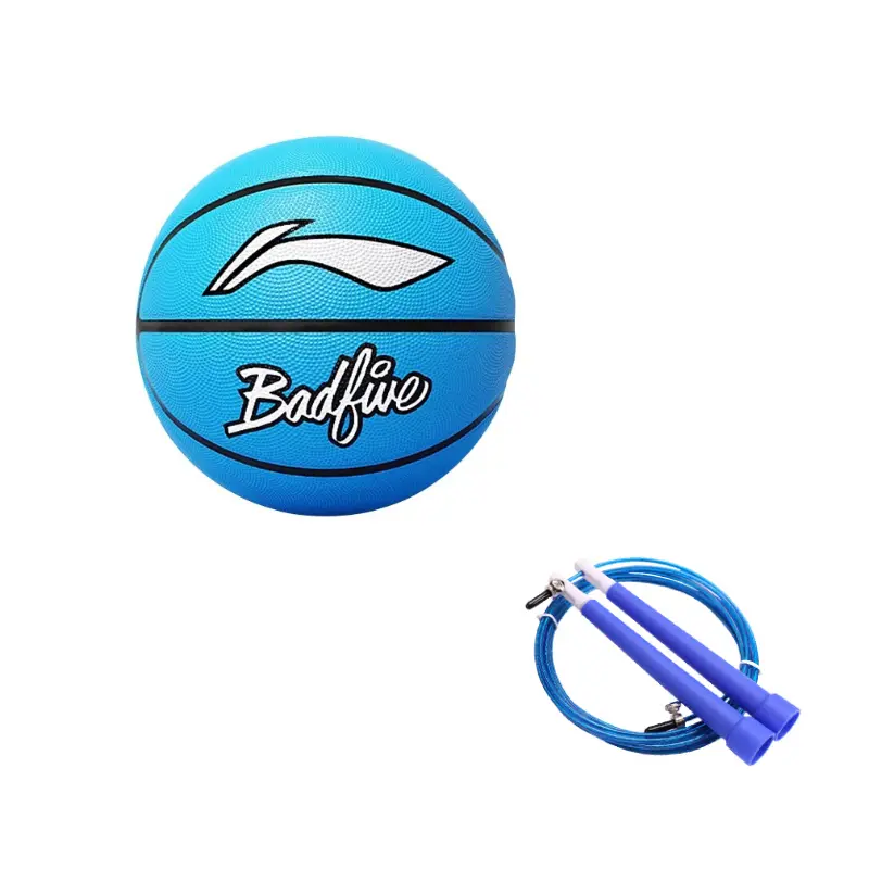 LINING Баскетбольный мяч badfive резиновый blue №5 №7 тренировочный матчевый unisex
LINING Баскетбольный мяч badfive резиновый blue №5 №7 тренировочный матчевый unisex