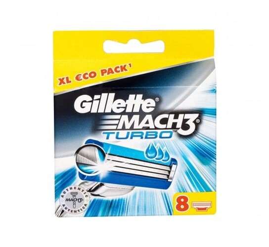 Шт. Gillette Mach3 Turbo 8
Шт. Gillette Mach3 Turbo 8