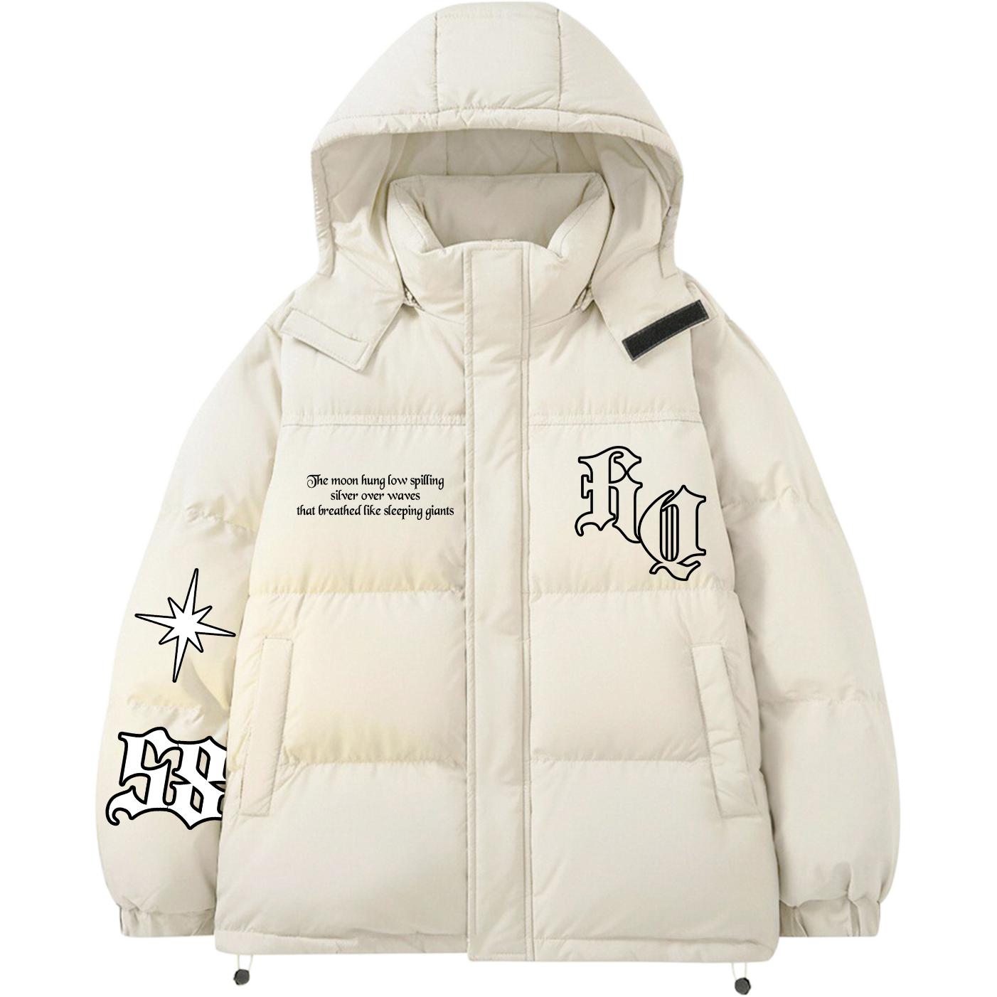 Пуховик Unisex с капюшоном утепленный HUANQIU, бежевый оранжевый
Пуховик Unisex с капюшоном утепленный HUANQIU, бежевый оранжевый