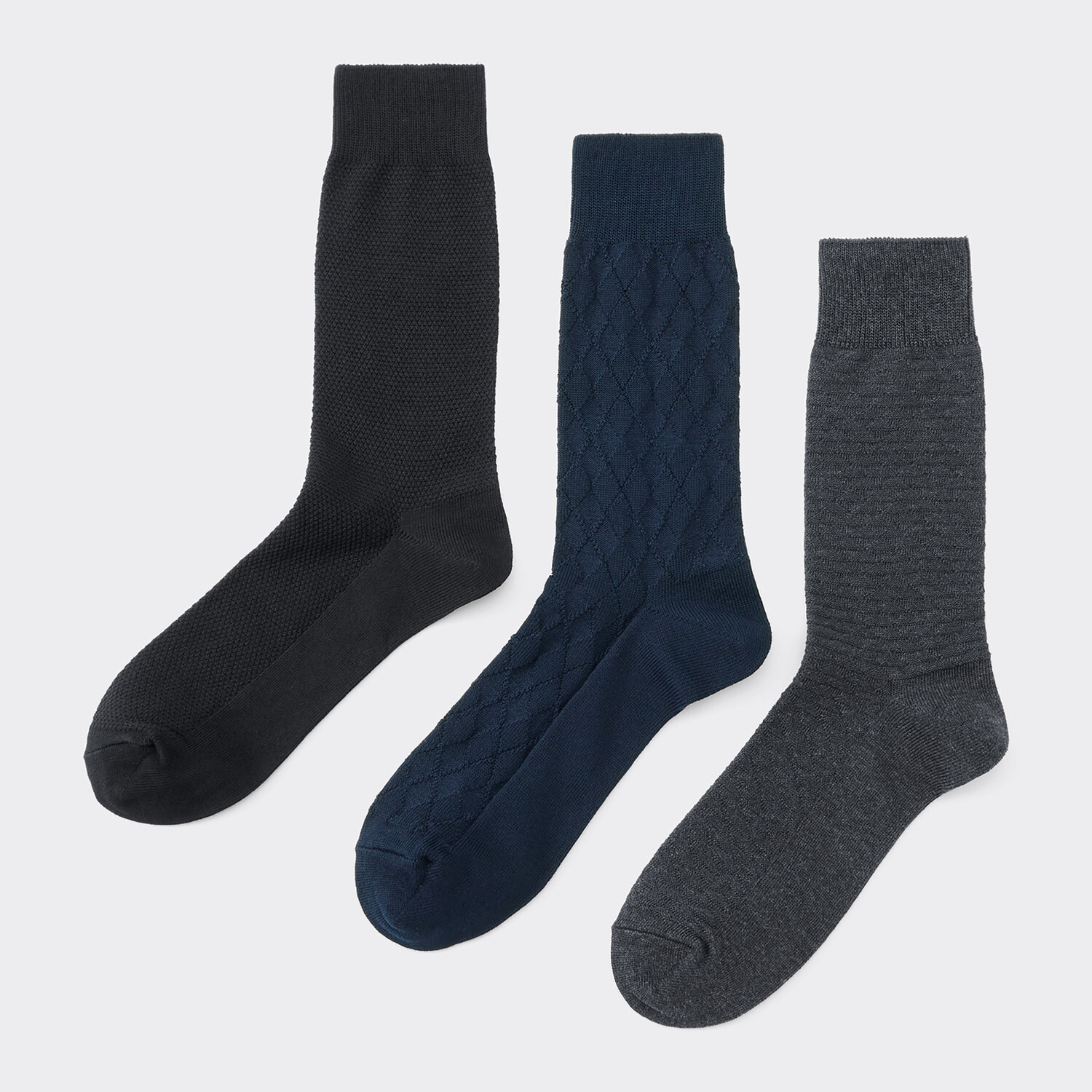 Носки длинные GU мужские, черный, 3 пары
Носки длинные GU мужские, черный, 3 пары