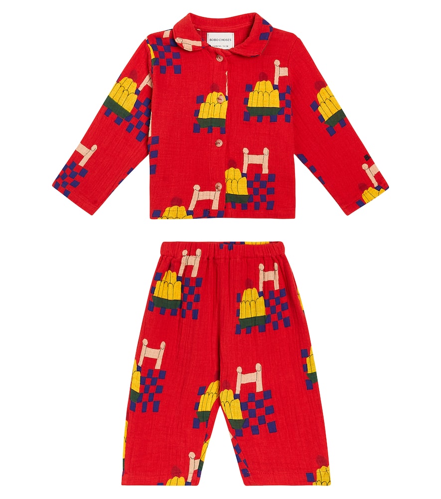 Пижама из хлопка с принтом Baby Yummy Cake Bobo Choses
Пижама из хлопка с принтом Baby Yummy Cake Bobo Choses