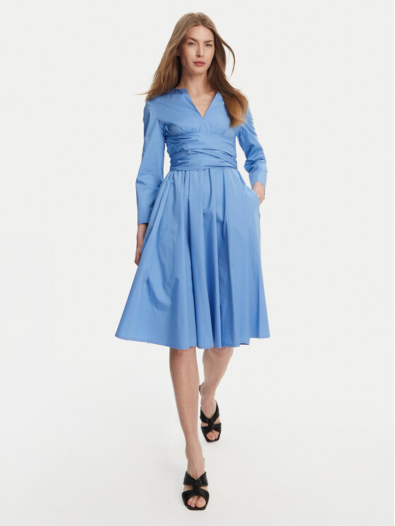 Платье на каждый день стандартный крой Disco 2516221164200 Max&Co., синий
Платье на каждый день стандартный крой Disco 2516221164200 Max&Co., синий