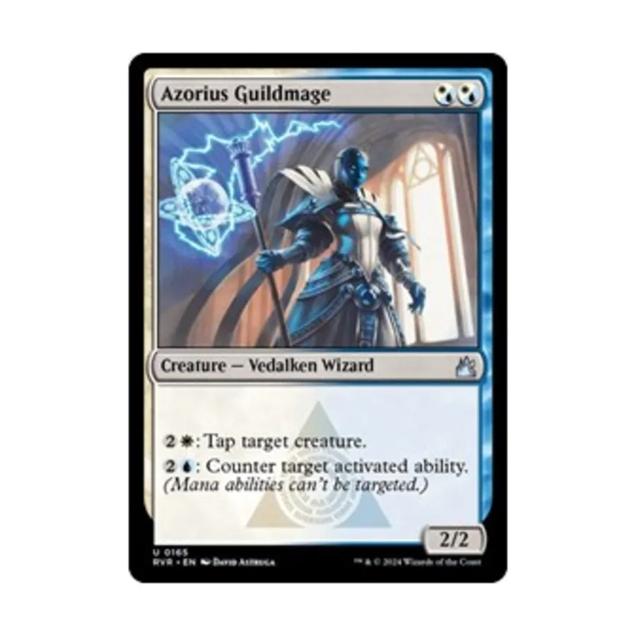 CCG Маг гильдии Азориус (U), MTG - Ravnica Remastered
CCG Маг гильдии Азориус (U), MTG - Ravnica Remastered