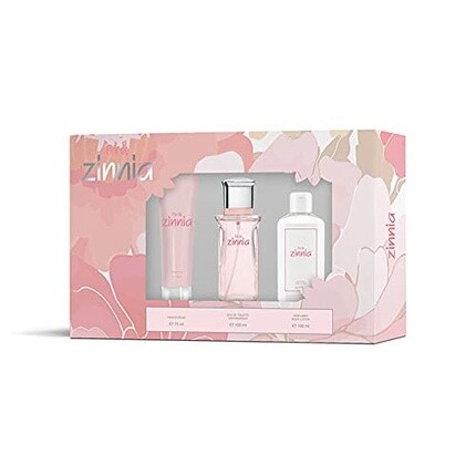 Zinnia Flor De Gift Set For Women Edt 100ml + Body Lotion 100ml + Hand Cream 75ml
Zinnia Flor De Gift Set For Women Edt 100ml + Body Lotion 100ml + Hand Cream 75ml
