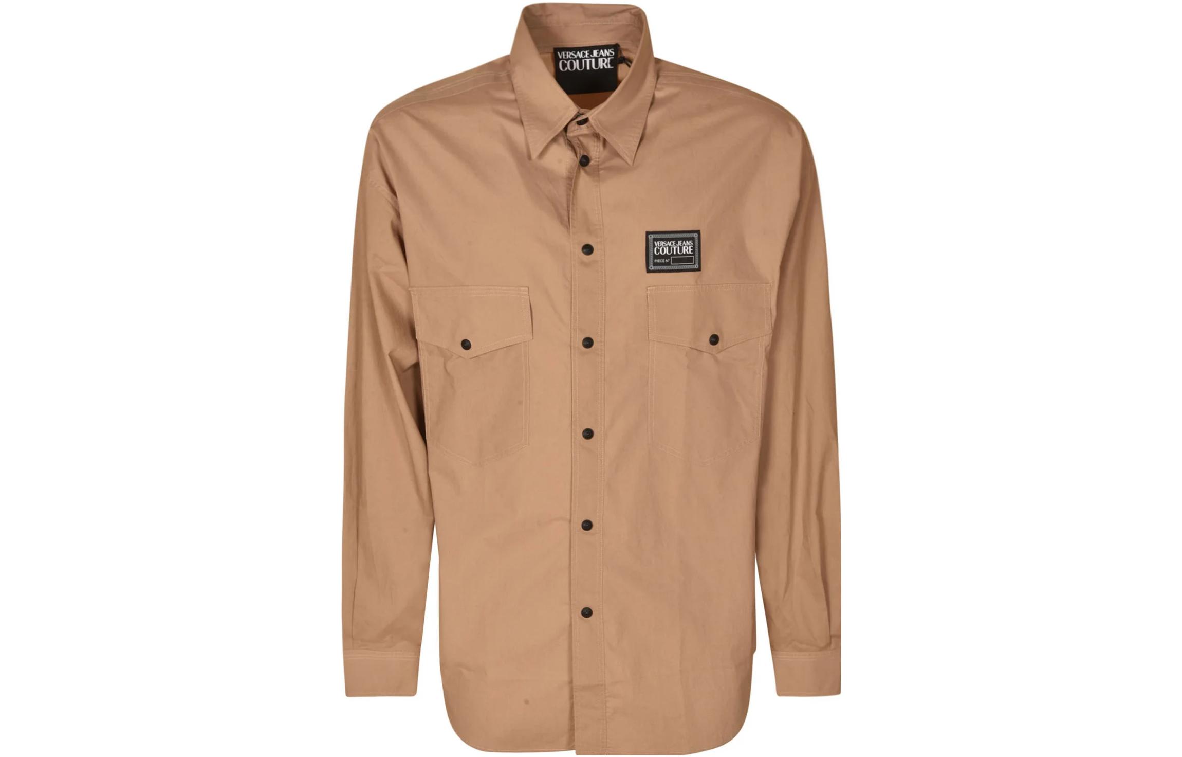 VERSACE JEANS COUTURE Мужская рубашка цвета хаки
VERSACE JEANS COUTURE Мужская рубашка цвета хаки