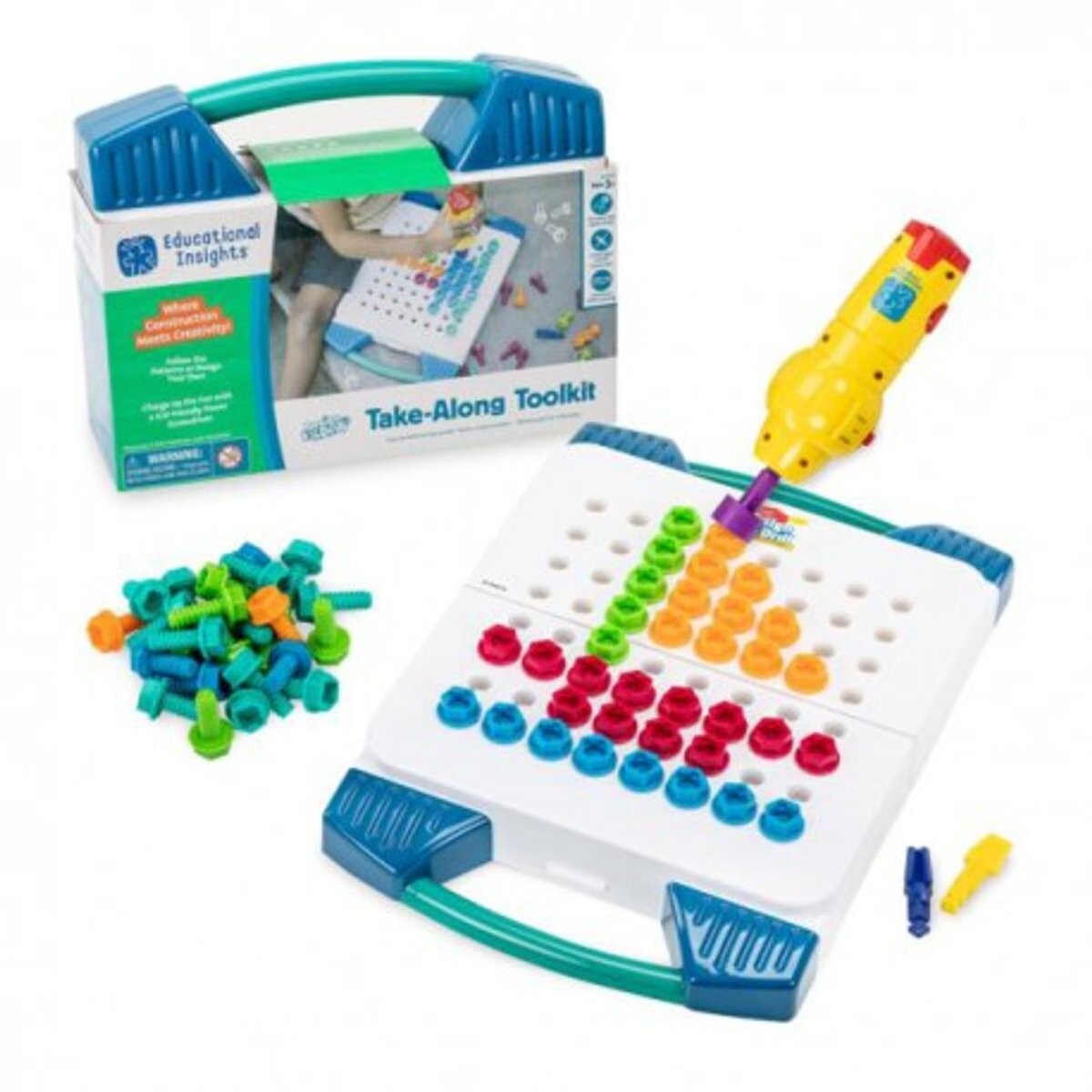 Отвертка, детская отвертка с набором шурупов, Inna marka
Отвертка, детская отвертка с набором шурупов, Inna marka