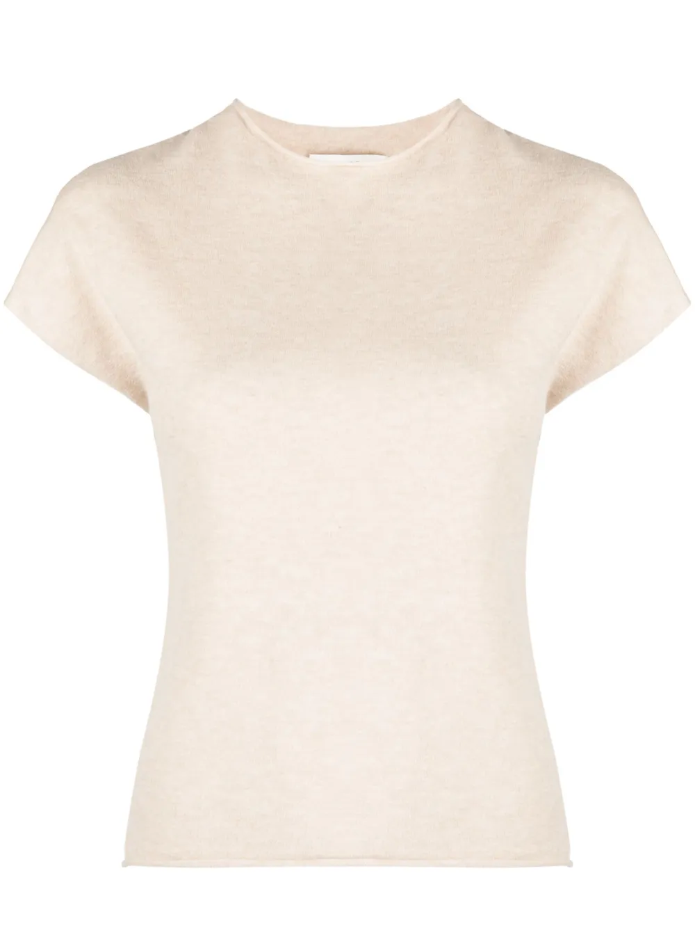 Трикотажный топ с короткими рукавами Vince, бежевый
Трикотажный топ с короткими рукавами Vince, бежевый