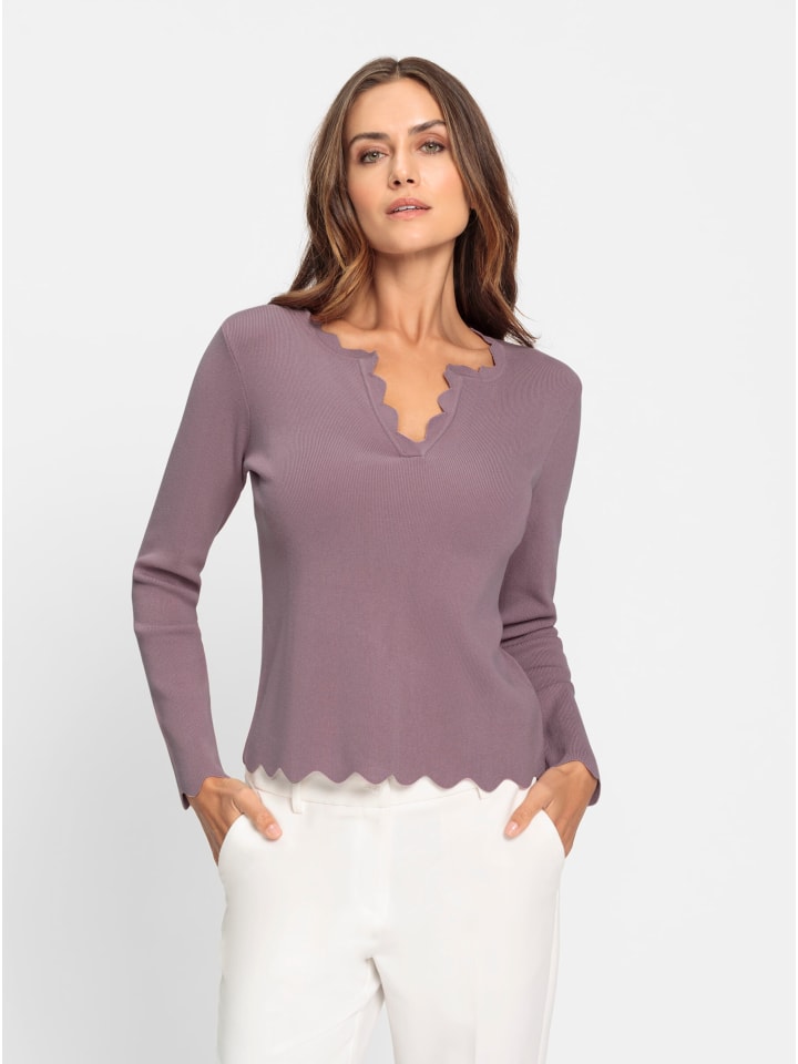 Тонкий вязаный свитер лилового цвета Heine
Тонкий вязаный свитер лилового цвета Heine