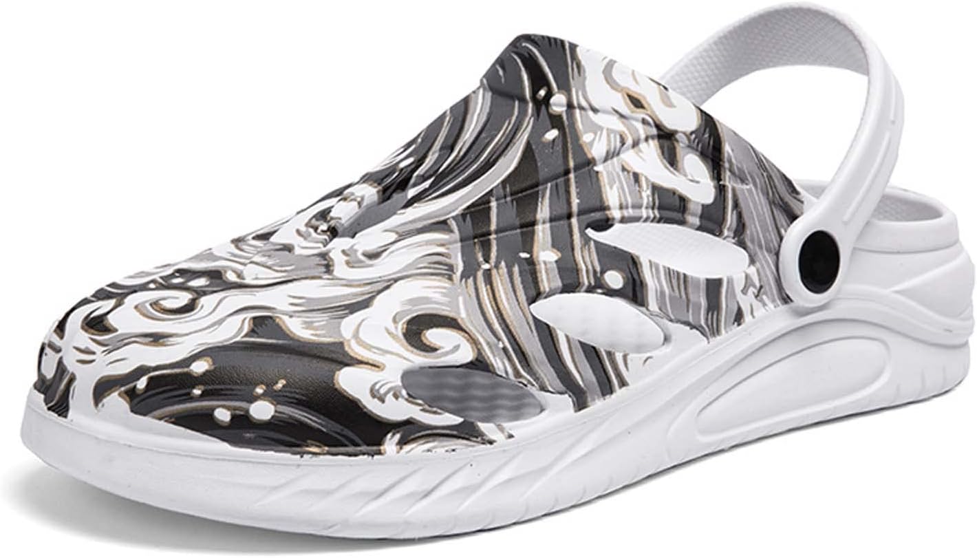 Мужские садовые кломпы камуфляжные водные сандалии спортивные кломпы легкие противоскользящие резиновые туфли Meidiastra, белый
Мужские садовые кломпы камуфляжные водные сандалии спортивные кломпы легкие противоскользящие резиновые туфли Meidiastra, белый