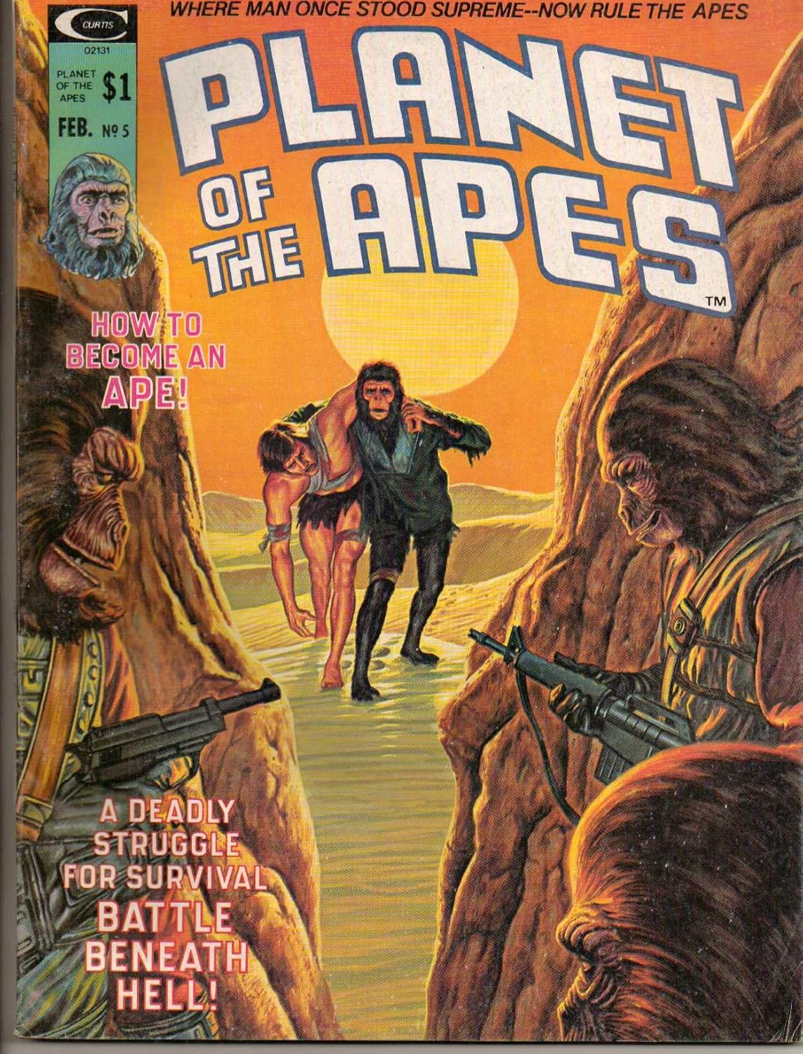 Planet of the Apes No. 5 (Magazine Management Co., Inc.)
Planet of the Apes No. 5 (Magazine Management Co., Inc.)