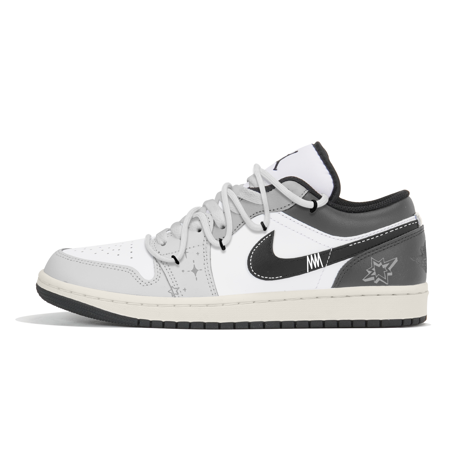 Jordan Антискользящие износостойкие мужские низкие винтажные баскетбольные кроссовки Air 1 серого цвета
Jordan Антискользящие износостойкие мужские низкие винтажные баскетбольные кроссовки Air 1 серого цвета