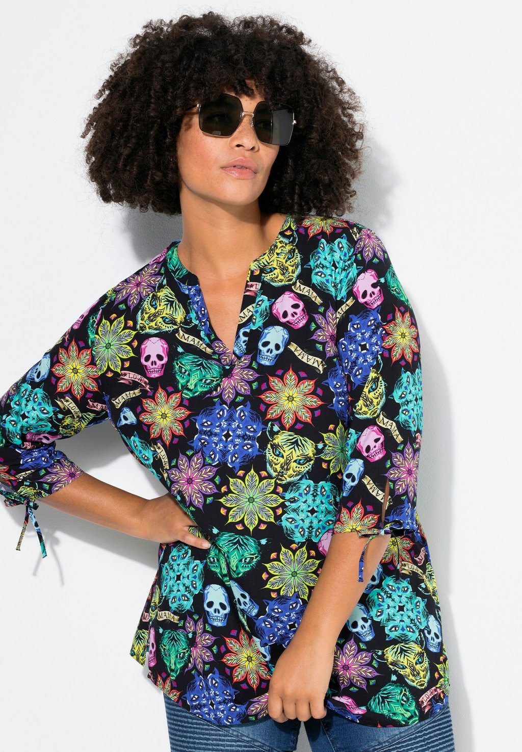 Туника TOTENKOPF-MUSTER 3/4-ÄRMEL Angel of Style, черный
Туника TOTENKOPF-MUSTER 3/4-ÄRMEL Angel of Style, черный