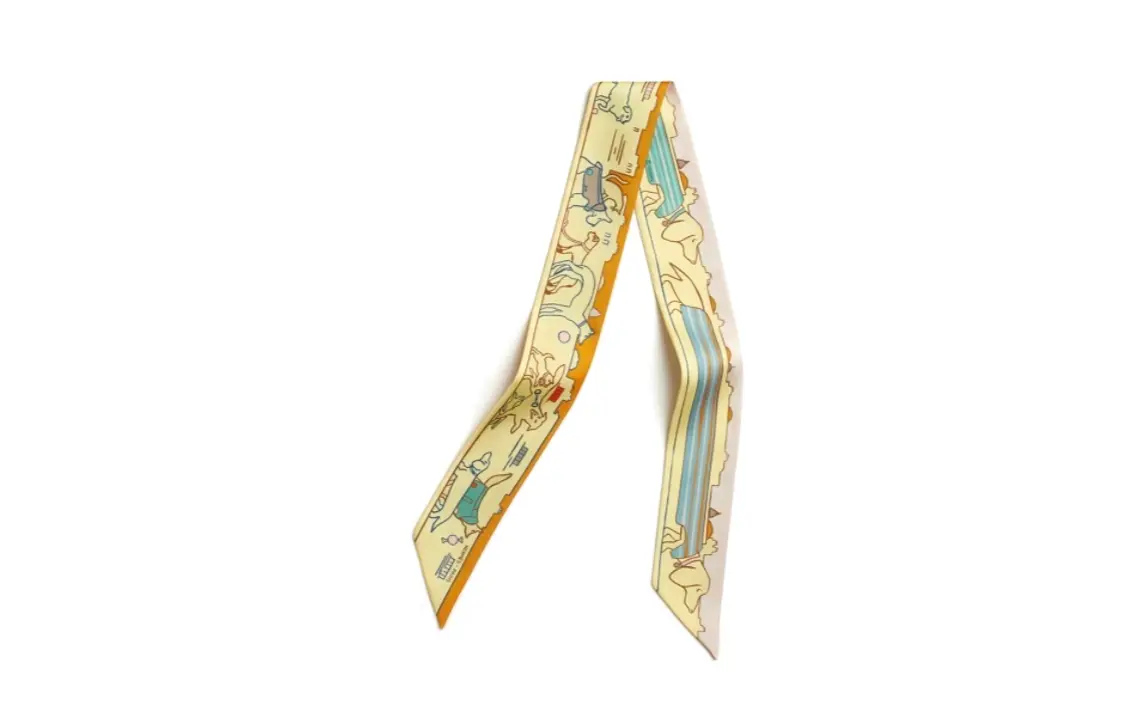 HERMES Шёлковый шарф унисекс жёлтый, Yellow
HERMES Шёлковый шарф унисекс жёлтый, Yellow