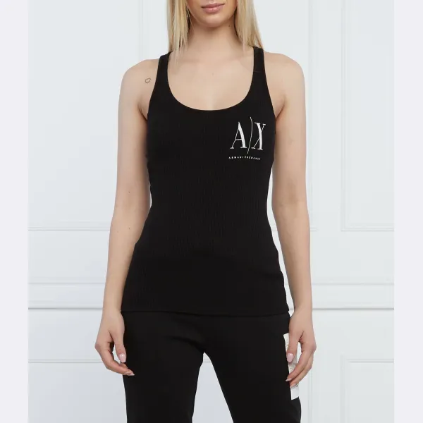 Облегающий топ Armani Exchange, черный
Облегающий топ Armani Exchange, черный