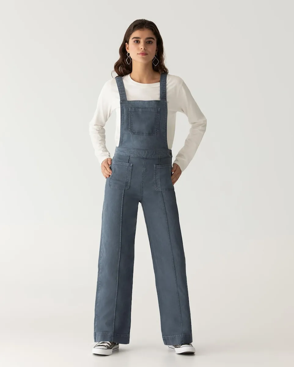 Женский комбинезон-кюлот с высокой талией и расклешенными штанинами Noon, синий
Женский комбинезон-кюлот с высокой талией и расклешенными штанинами Noon, синий