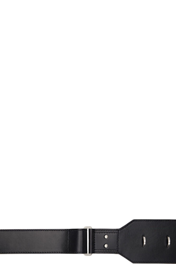 Черный ремень для переноски Hollywood Rick Owens
Черный ремень для переноски Hollywood Rick Owens