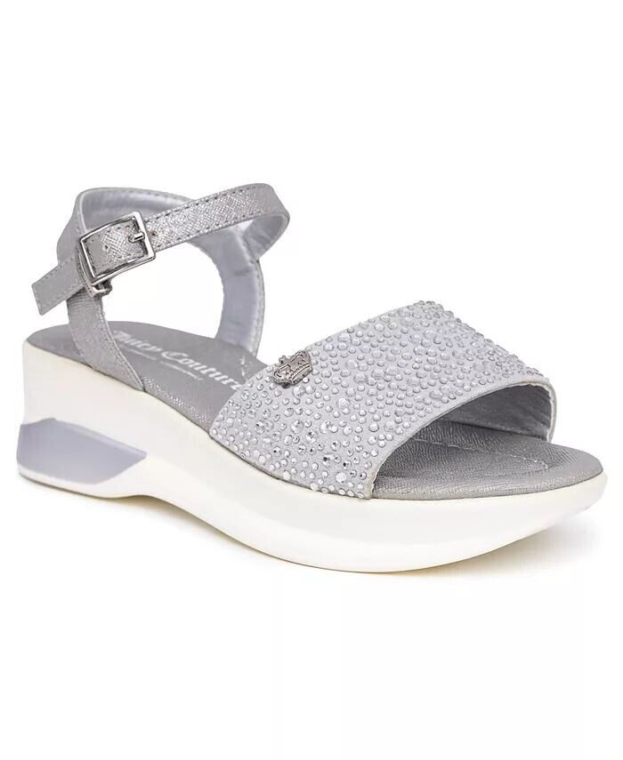 Сандалии на танкетке в стиле маленьких и больших девочек Juicy Couture, золотой
Сандалии на танкетке в стиле маленьких и больших девочек Juicy Couture, золотой