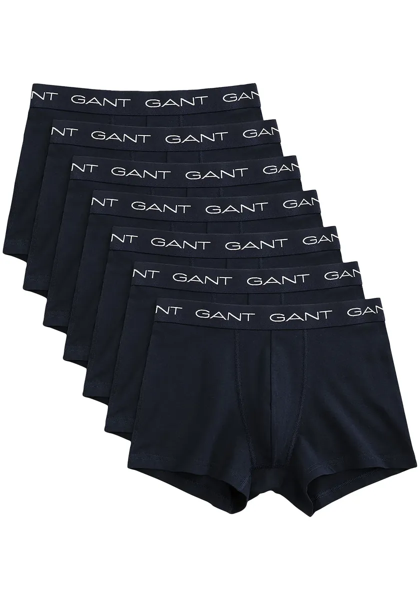 Трусы-боксеры Gant "TRUNK 7-PACK" (упаковка, 7 шт., 7), с эластичным поясом с логотипом, цвет морской волны
Трусы-боксеры Gant "TRUNK 7-PACK" (упаковка, 7 шт., 7), с эластичным поясом с логотипом, цвет морской волны